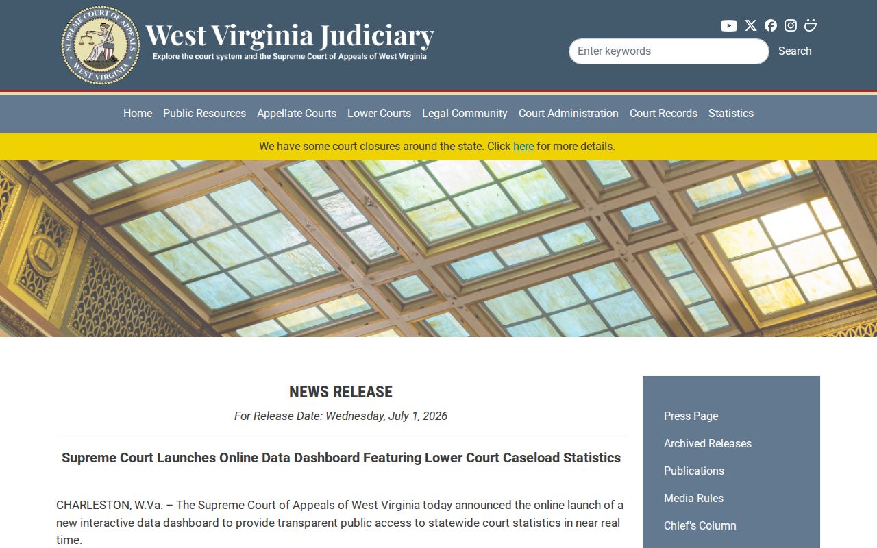 Roane County criminal court data dashboard announcement